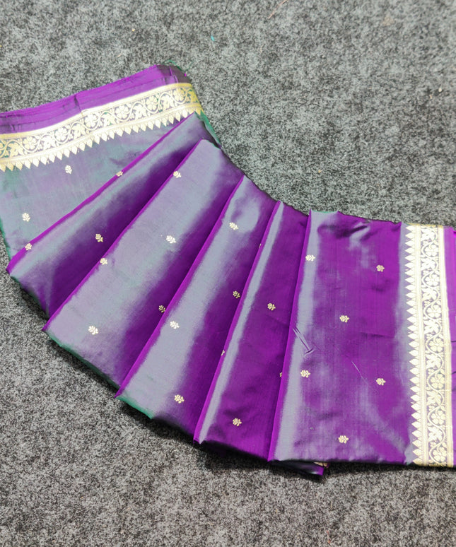 Banaras Pure Katan silk saree - BRS12