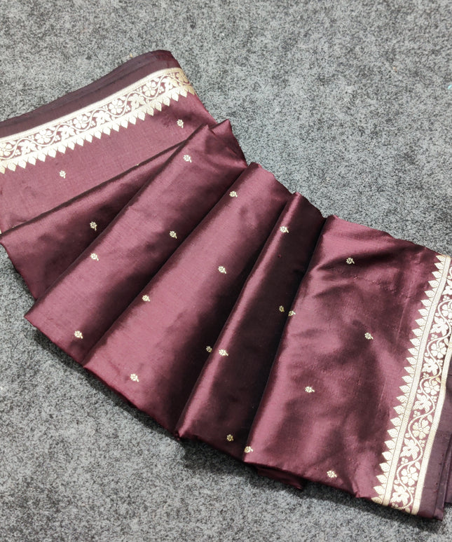 Banaras Pure Katan silk saree - BRS20