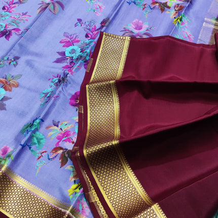 Mysore Crepe Pure Silk saree - CRP01