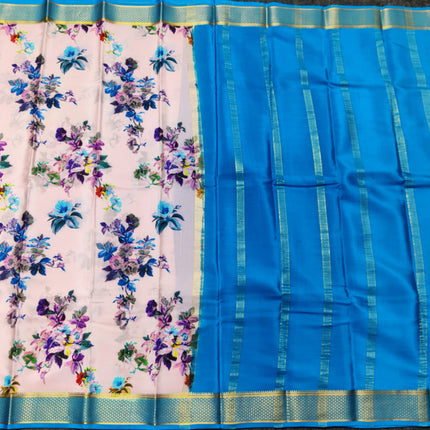 Mysore Crepe Pure Silk saree - CRP02