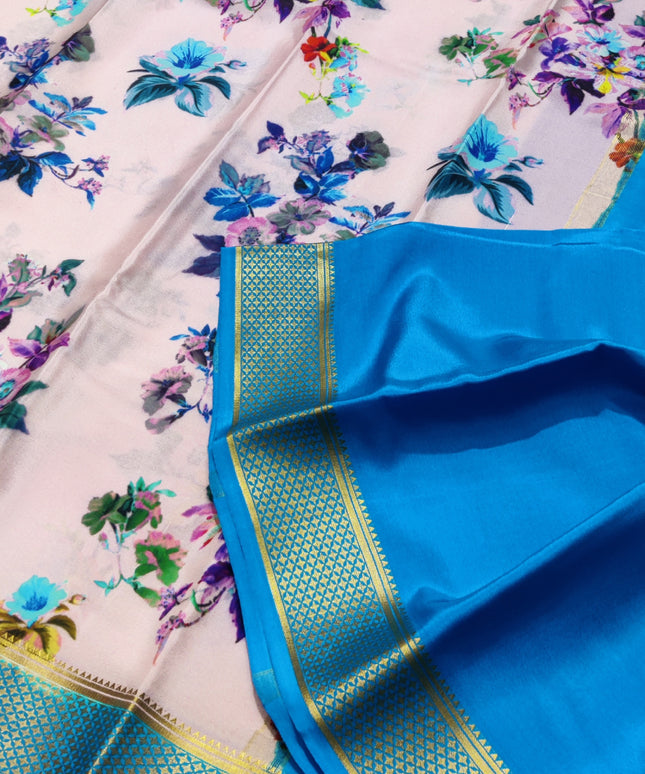 Mysore Crepe Pure Silk saree - CRP02