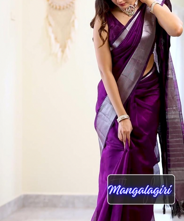 Mangalagiri Silk Saree - MGS01