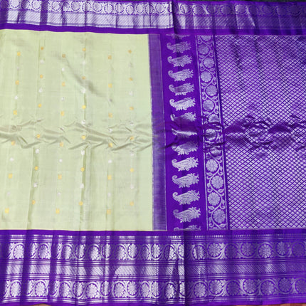 Gadwal pure handloom kuttu  silk saree - GPS43