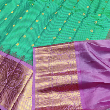 Gadwal pure handloom kuttu  silk saree - GPS48