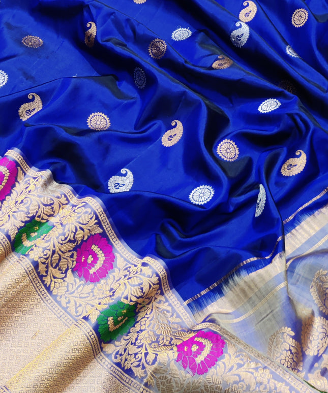 Gadwal Pure Paithani Saree - GPS64