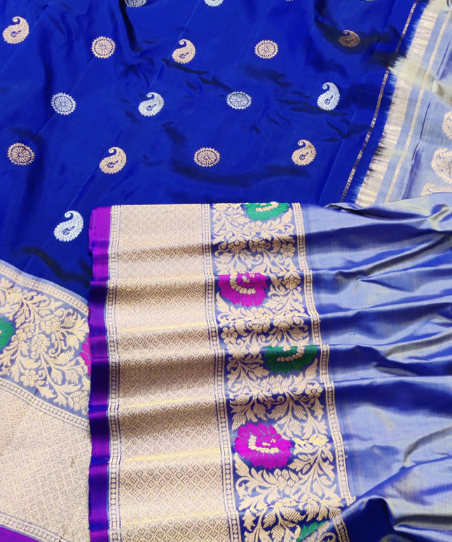 Gadwal Pure Paithani Saree - GPS64