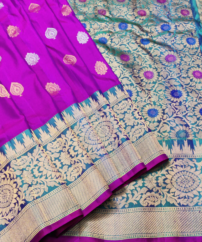 Gadwal Pure Paithani Saree - GPS68