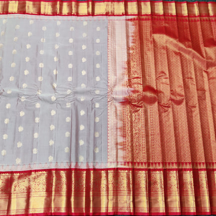 Gadwal Semi Silk Saree - GSM75