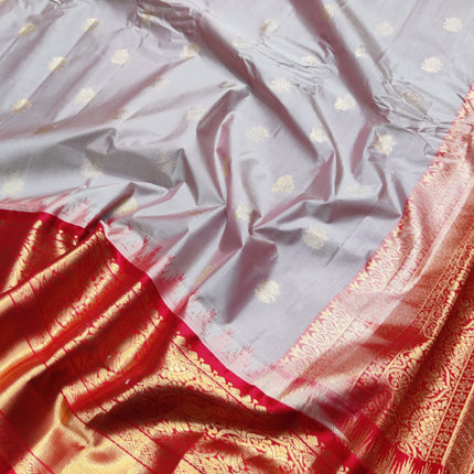 Gadwal Semi Silk Saree - GSM75