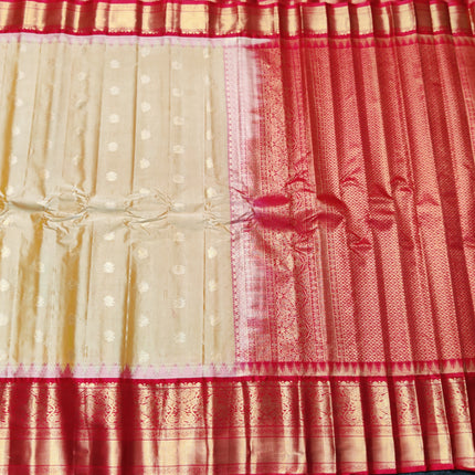 Gadwal Semi Silk Saree - GSM99