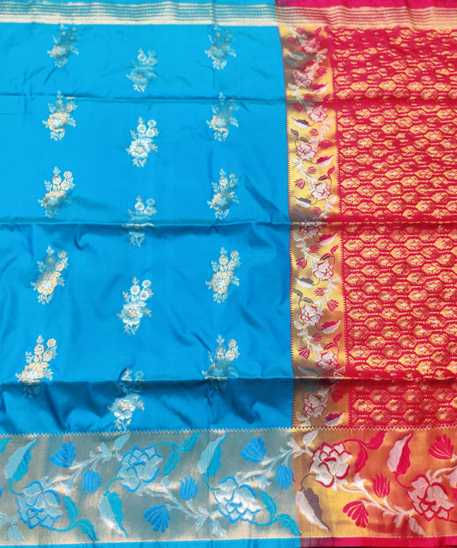 Designer Soft Silk Saree- HF52