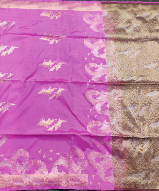 Designer Soft Silk Saree- HF53