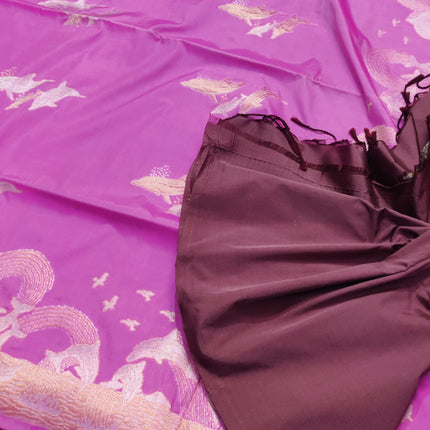 Designer Soft Silk Saree- HF53