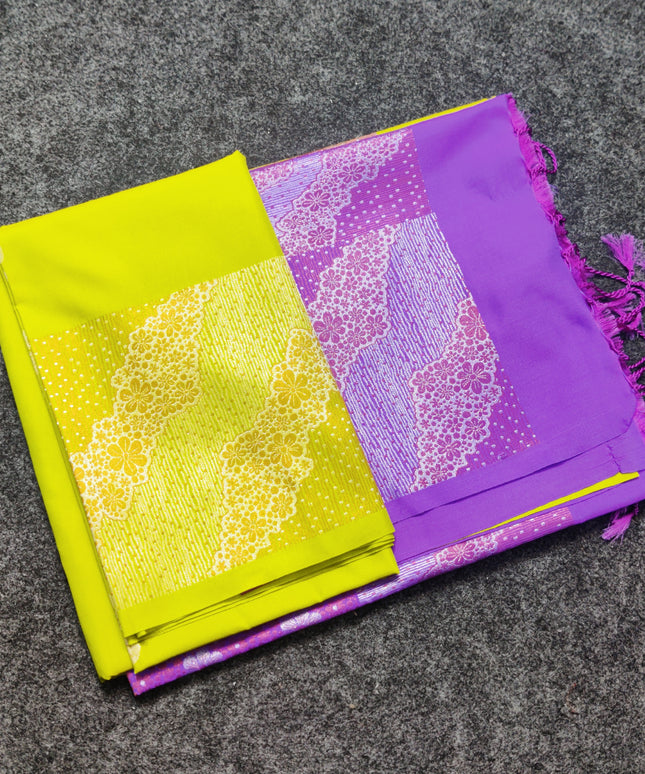 Designer Soft Silk Saree- HF57