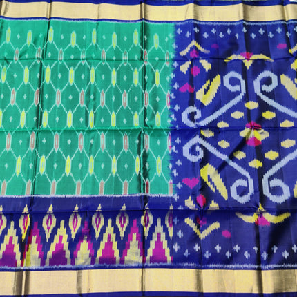 Ikkath Pure Pattu silk saree- IKT111