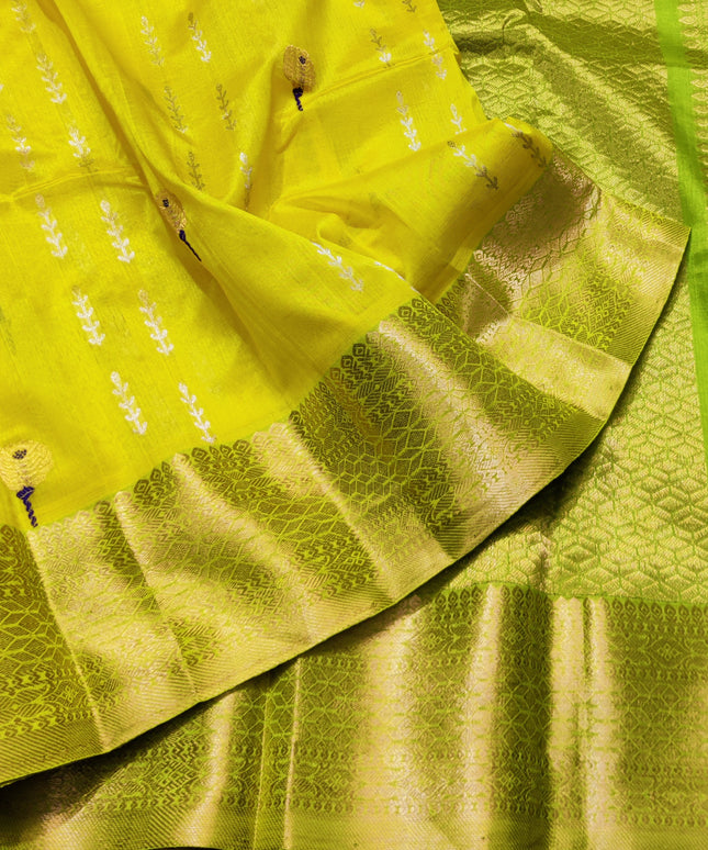 Mangalagiri Handloom Silk Saree - MGS02