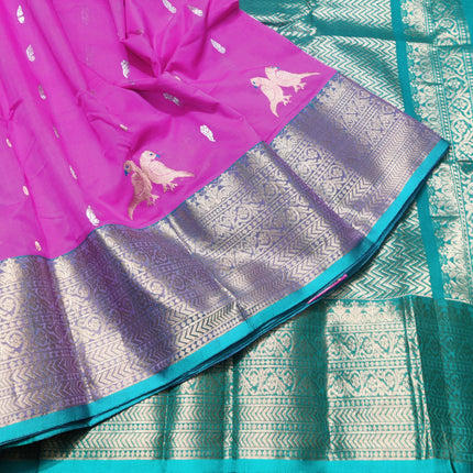 Mangalagiri Handloom Silk Saree - MGS79