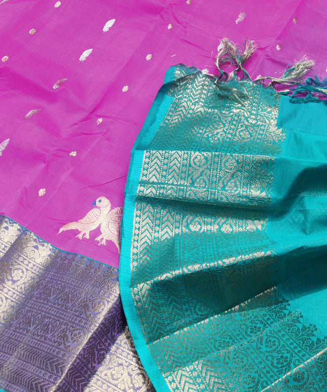 Mangalagiri Handloom Silk Saree - MGS79