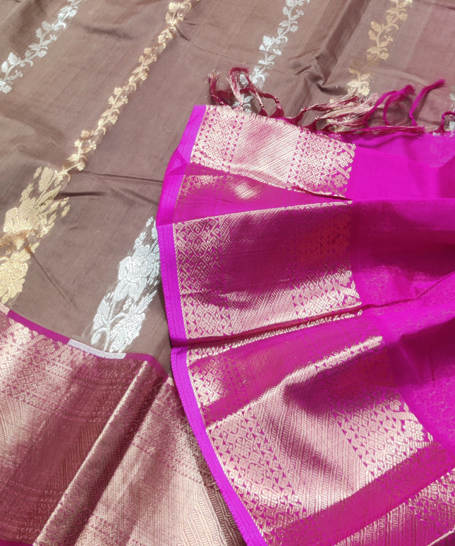 Mangalagiri Handloom Silk Saree - MGS85