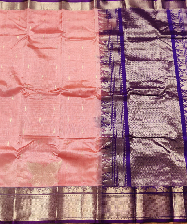 Mangalagiri Handloom Silk Saree - MGS120