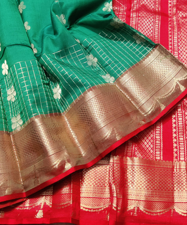 Mangalagiri Handloom Silk Saree - MGS129