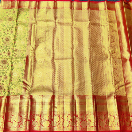 Kanchi Pattu Wedding Sarees @50% Off -KMP302