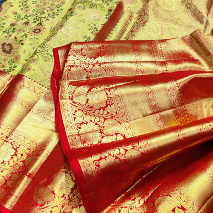 Kanchi Pattu Wedding Sarees @50% Off -KMP302