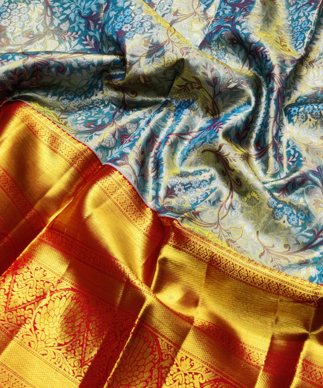 Kanchi Pattu Wedding Sarees @50% Off -KMP304