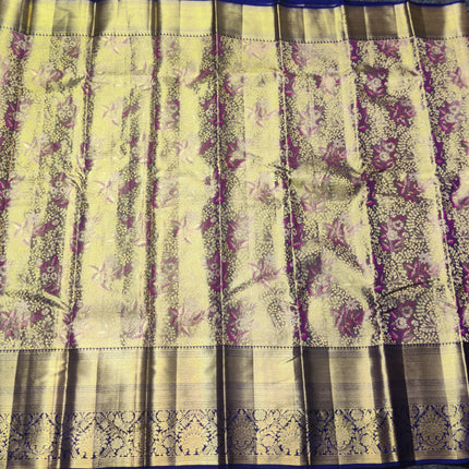 Kanchi Pattu Wedding Sarees @50% Off -KMP305