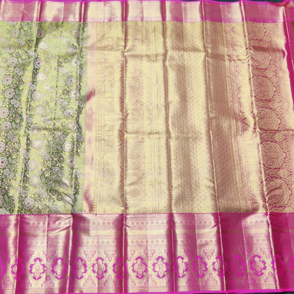 Kanchi Pattu Wedding Sarees @50% Off -KMP307