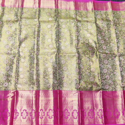 Kanchi Pattu Wedding Sarees @50% Off -KMP307