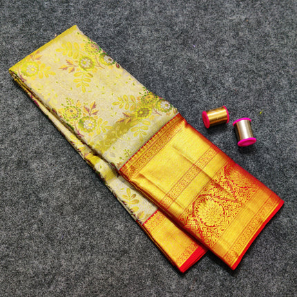 Kanchi Pattu Wedding Sarees @50% Off -KMP310