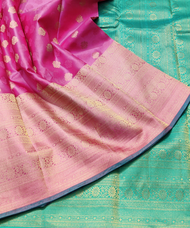 Kanchi Pattu Pure Resham Saree - KMP426