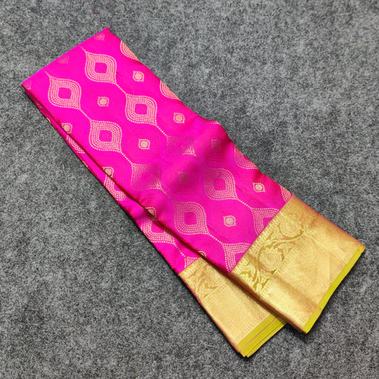 Kanchi Pattu Pure Resham Saree - KMP429