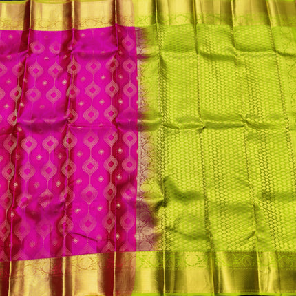 Kanchi Pattu Pure Resham Saree - KMP429