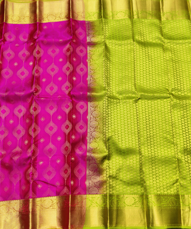 Kanchi Pattu Pure Resham Saree - KMP429