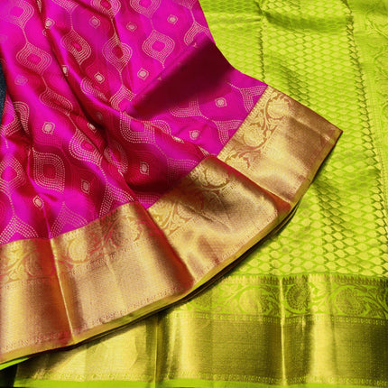 Kanchi Pattu Pure Resham Saree - KMP429