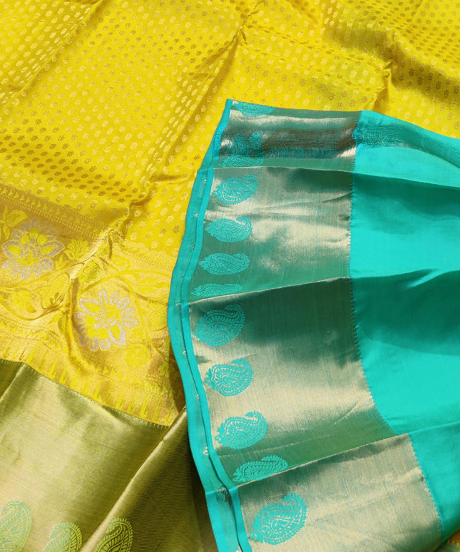 Kanchi Pattu Pure Resham Saree - KMP431