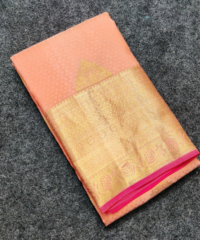 Kanchi Pattu Pure Resham Saree - KMP433