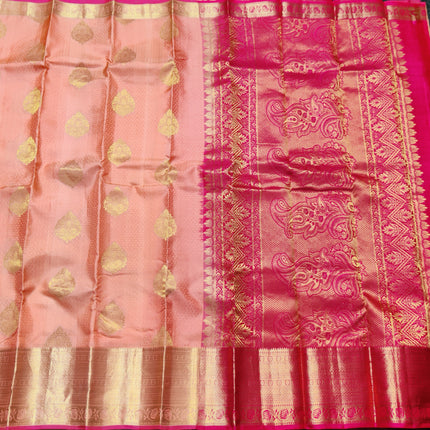 Kanchi Pattu Pure Resham Saree - KMP433