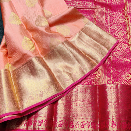 Kanchi Pattu Pure Resham Saree - KMP433