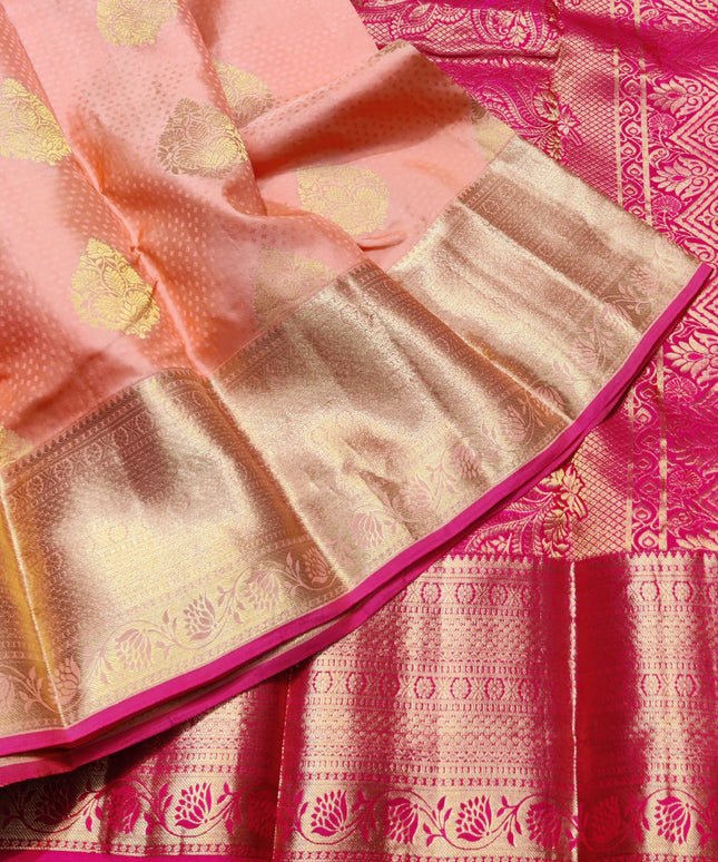 Kanchi Pattu Pure Resham Saree - KMP433