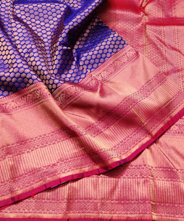 Kanchi Pattu Pure Resham Saree - KMP436