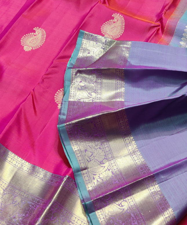 Kanchi Pure Dhantu Silk Saree - KMP16