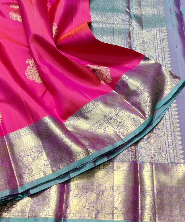 Kanchi Pure Dhantu Silk Saree - KMP16