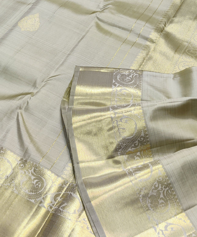 Kanchi Pure Dhantu Silk Saree - KMP01