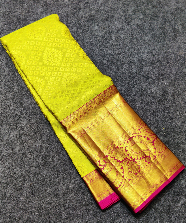 Kanchi Pure silk Bridal Wear - KMP492