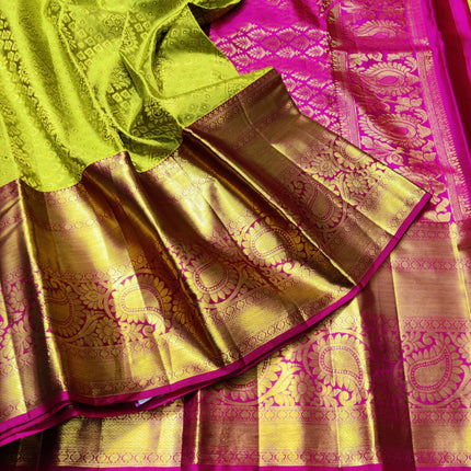 Kanchi Pure silk Bridal Wear - KMP492