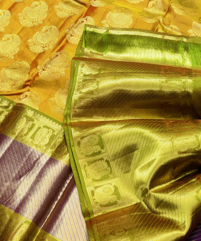 Kanchi Pattu Bridal Saree @50% Off -KMP503