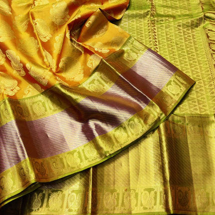 Kanchi Pattu Bridal Saree @50% Off -KMP503